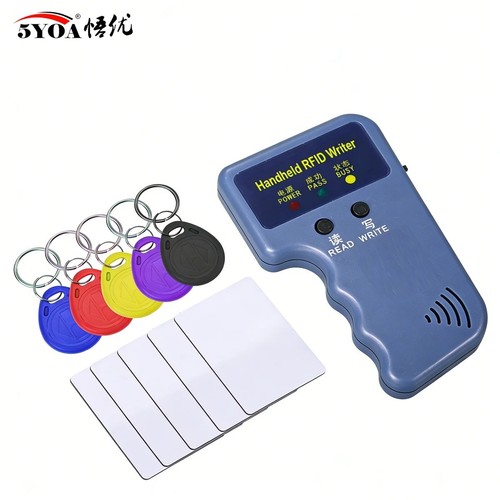 Handheld rfid card copier - id,