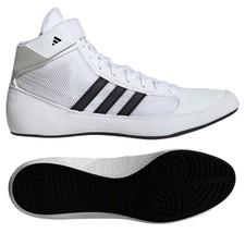 Adidas Havoc Wrestling Boots White Adult Mens Womens Boxing Gym Training Shoes
