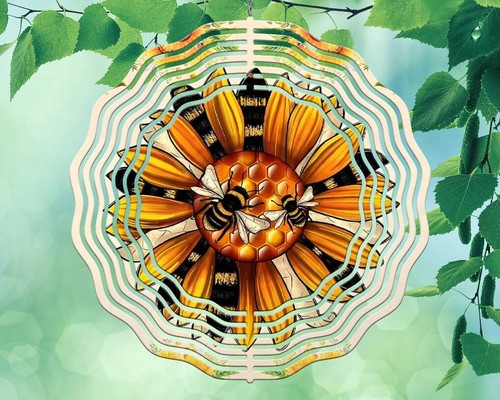 Inch honey bee sunflower - inch,