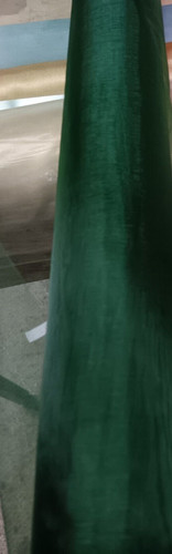 150cm wide green organza - ,