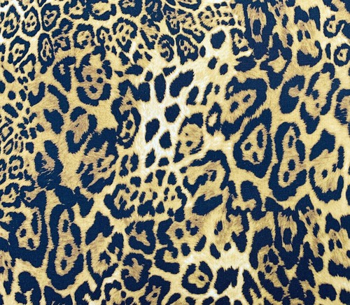 Animal print fabric brown - animal,