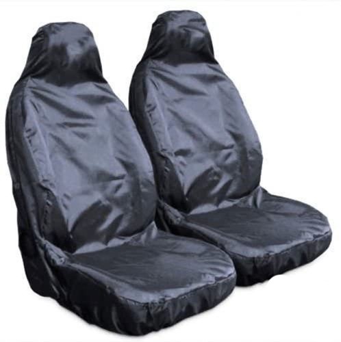 Seat covers front black - seat,
