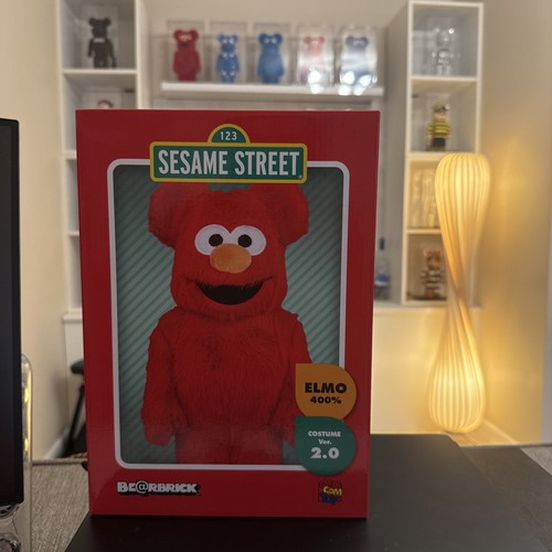 Bearbrick elmo costume - v2, 400%