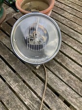 VINTAGE LUCAS CHROME SPOTLAMP 6" FT LR6/9 excellent chrome no dents, working
