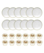 Clear Glass Charger Plate 13"