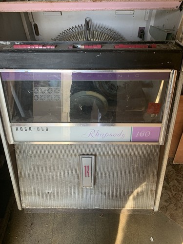 Rock ola jukebox - jukebox,