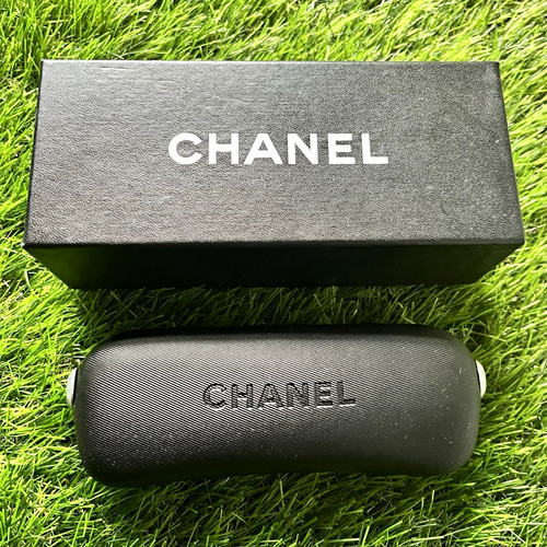 Chanel black hard - case, for