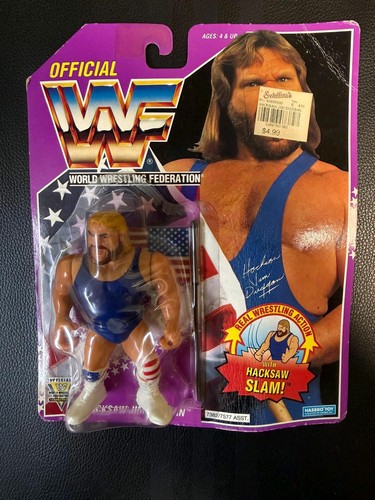 Wwf hasbro series hacksaw - wwf,