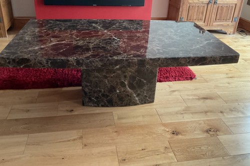 Solid marble table - marble,