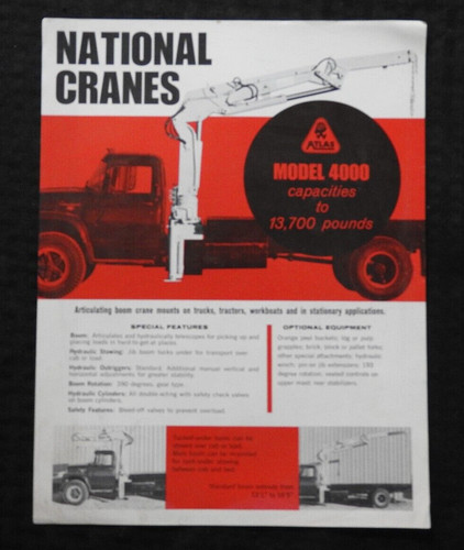 1960 national atlas model - 1960's,