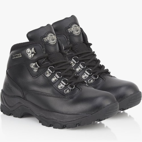 Black hiking walk boots - walk, 37