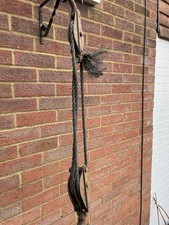 Vintage block & tackle pulley hoist
