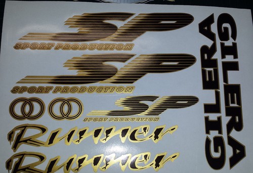 Gilera runner sticker decal - gilera, sp