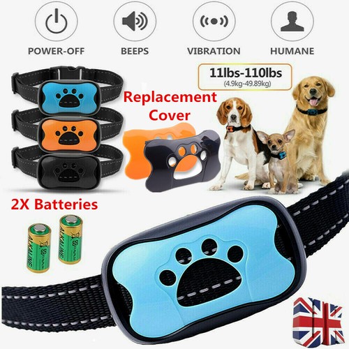 Anti bark dog collar stop - collar,