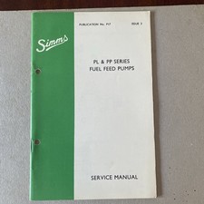 Simms Fuel Feed Pumps PL & PP
