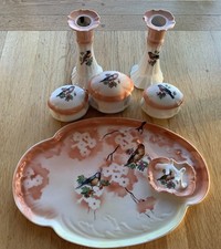 Vintage Porcelain Bird Design