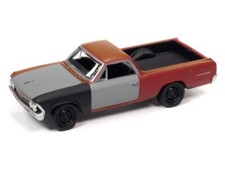 CHEVROLET El Camino - Regal red - 1966 - Barn finds - Johnny Lightning 1:64