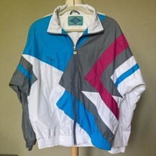 UMBRO Men’s Vintage 1980s Track Jacket - Medium