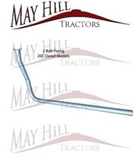 Downswept Exhaust Silencer Pipe for Massey Ferguson TEF 20 Diesel Tractor 20C