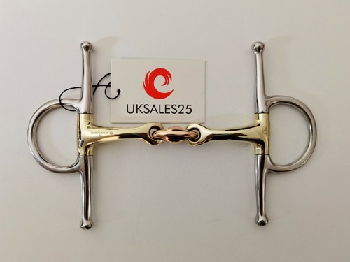 Full cheek curved snaffle - cheek, bit