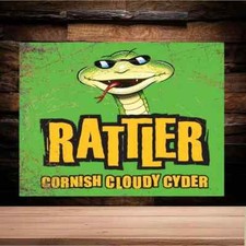 Rattler Cider Metal Wall Sign