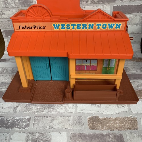 Vintage fisher price western - fisher,