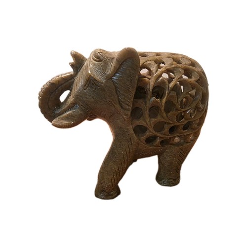 Indian hand carved soapstone - indian,