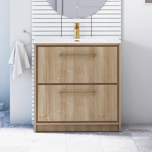 Floor standing bathroom sink - standing,