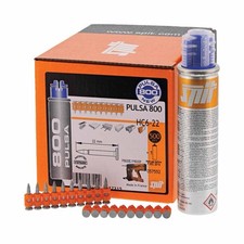 Spit Pulsa 800 Nails HC6-22 Pins with Gas 22mm