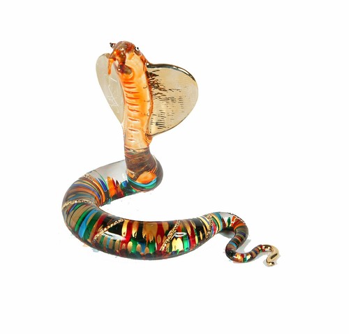 Glass cobra large - glass,