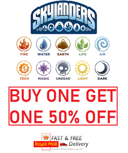 Skylanders characters figures - skylanders, characters/figures
