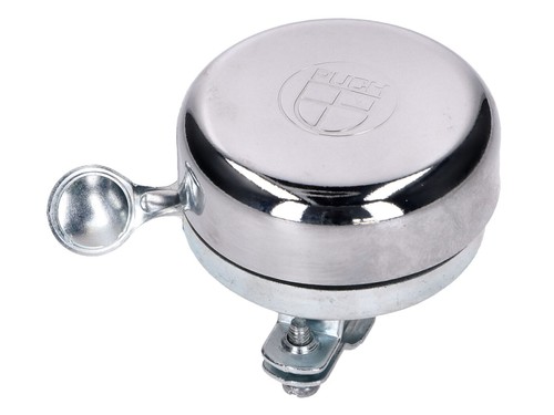 Bell chrome with - , logo
