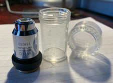 Vintage Wild Heerbrugg Microscope Objective Lens 20x NA0.45 with Canister
