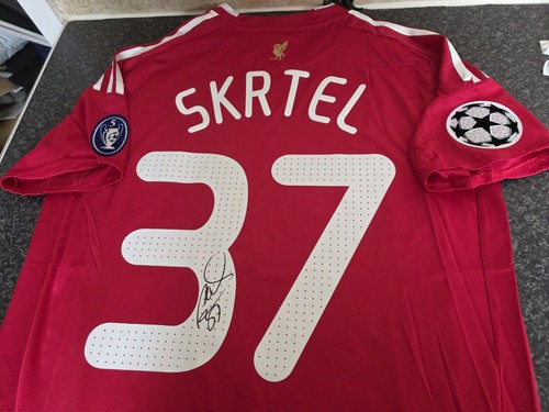 Martin skrtel signed - skrtel, liverpool