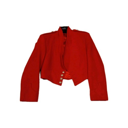 Vintage red military - red, military/formal