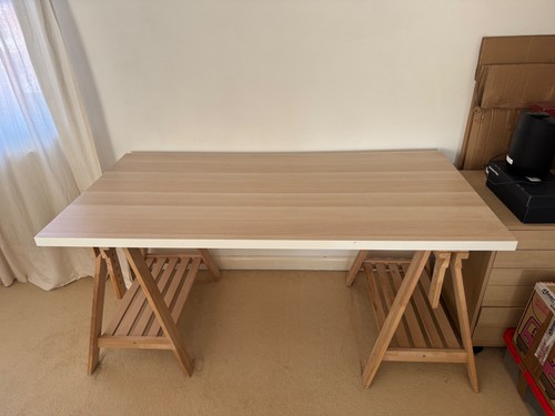 Ikea desk mittback birch - desk,