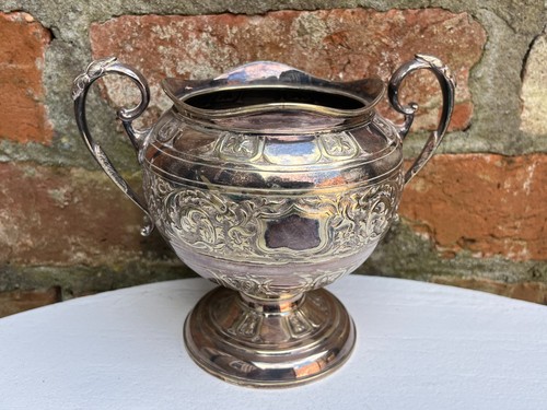 Antique silver plated sugar - plated,