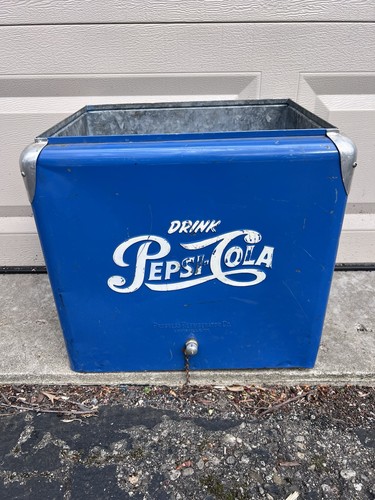 1950s vtg pepsi cola blue - vtg,
