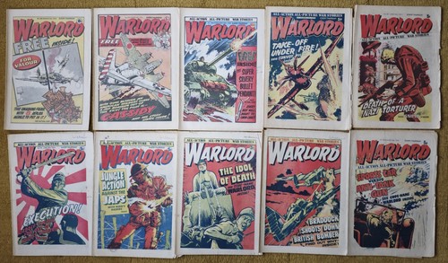Warlord comic issues - warlord,