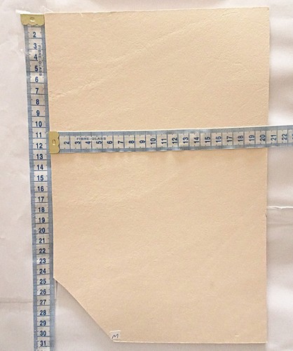 Veg tan leather offcuts 5mm - tan, 3.5mm