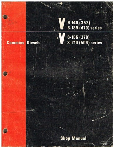 Cummins 140 155 - cummins, v6-155