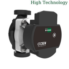 Wilo Type 1½" PARA 25/8 - 75/SC A Rated 8 Meter Underfloor Heating Pump 130mm