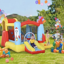 Bouncy Castle with Slide Pool