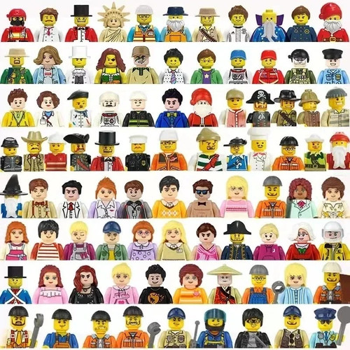 40x minifigures bundle - minifigures,