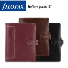 Filofax A5/Personal/Pocket Holborn Diary Planner Leather Notebook Organiser Gift