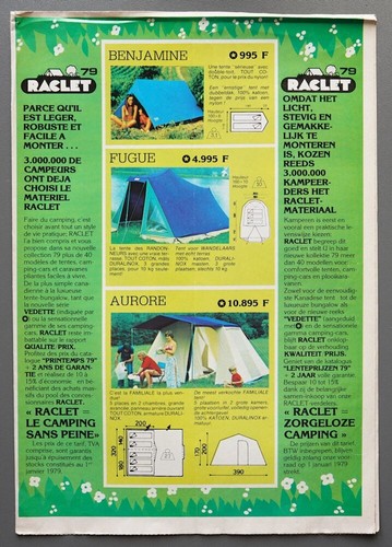 1979 raclet company brochure - raclet,
