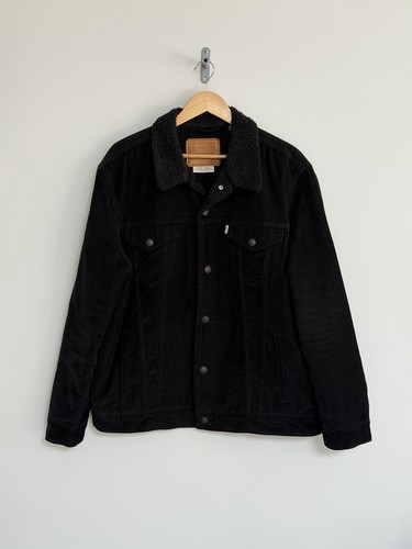 Levi sherpa trucker - levi’s, black