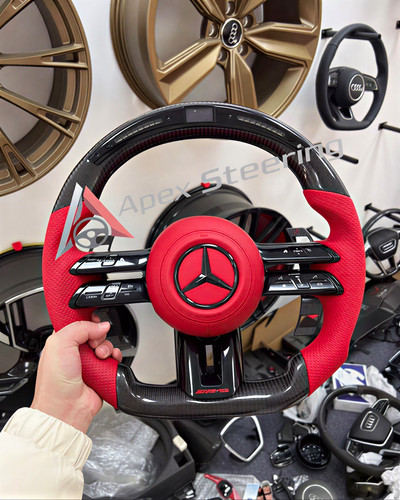 Custom mercedes steering wheel - custom,
