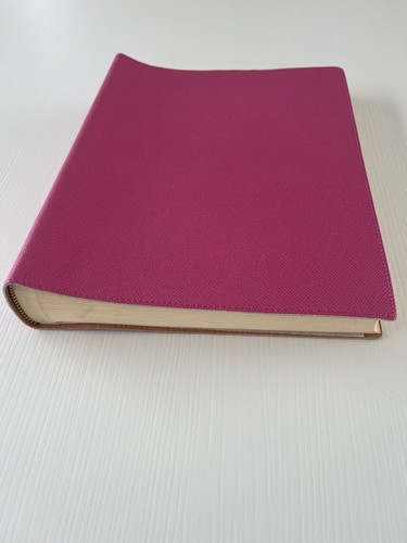 Pink leather photo - leather, album