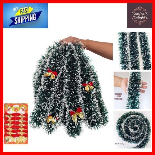 Chunky 10m christmas tinsel - chunky,